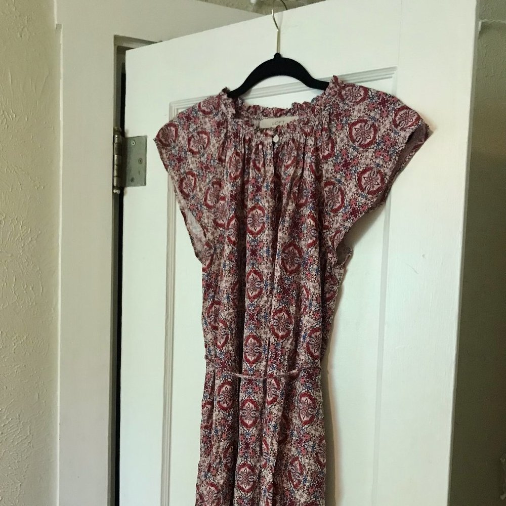 LOFT Flutter Sleeve Sundress - Medium